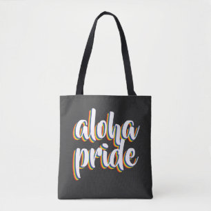 Aloha Is Aloha Regenbogen Stolz Hawaii Tasche