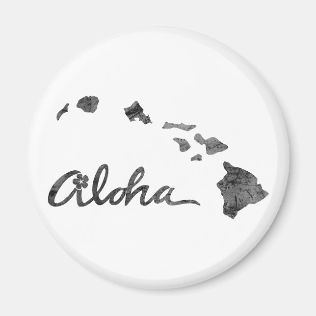 Aloha Island Magnet (Vorne)