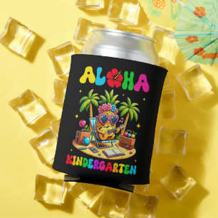 Aloha Kindergarten Ananas Hawaii Zurück zur Schule Dosenkühler