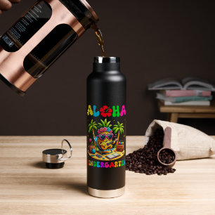 Aloha Kindergarten Ananas Hawaii Zurück zur Schule Trinkflasche