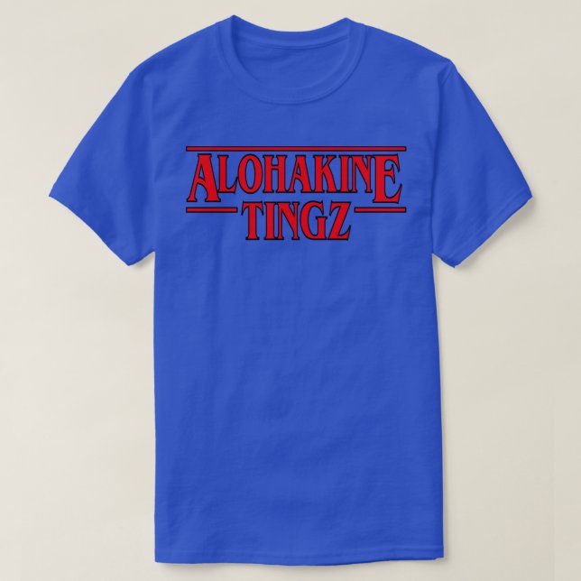 Aloha Kine Tingz TShirt (Design vorne)