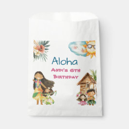 Aloha Luau Kids Birthday  Geschenktütchen