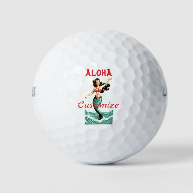 Aloha Mermaid Thunder_Thunder_Cove Golfball (Vorderseite)