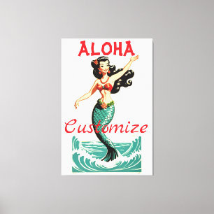 Aloha Mermaid Thunder_Thunder_Cove Leinwanddruck