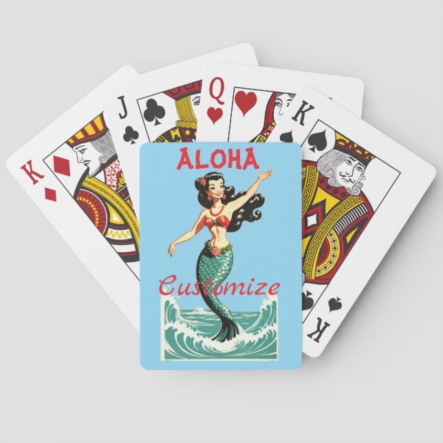 Aloha Mermaid Thunder_Thunder_Cove Spielkarten (Rückseite)