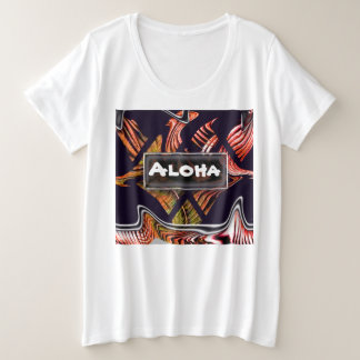 Aloha Modernes Hawaiianisches T-Shirt