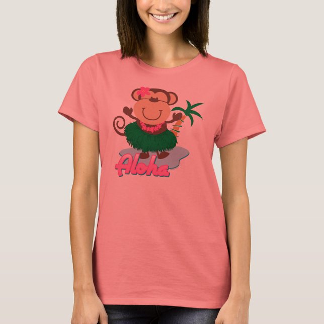 Aloha Monkey Shirt (Vorderseite)