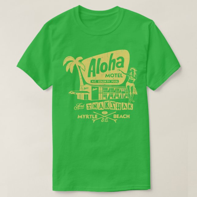 Aloha Motel Vintag TShirt (Design vorne)