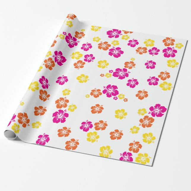 Aloha Niedlich Hawaiian Kid's Geburtstagspartei Geschenkpapier (Ungerollt)