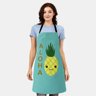 Aloha Niedlich Kawaii Ananas Schürze