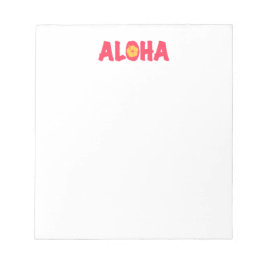 Aloha Notepad Notizblock