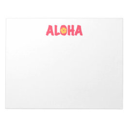 Aloha Notizblock