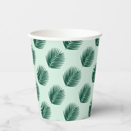 Aloha Palm Blätter Pappbecher