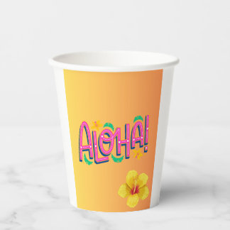 Aloha Paper Cups Pappbecher