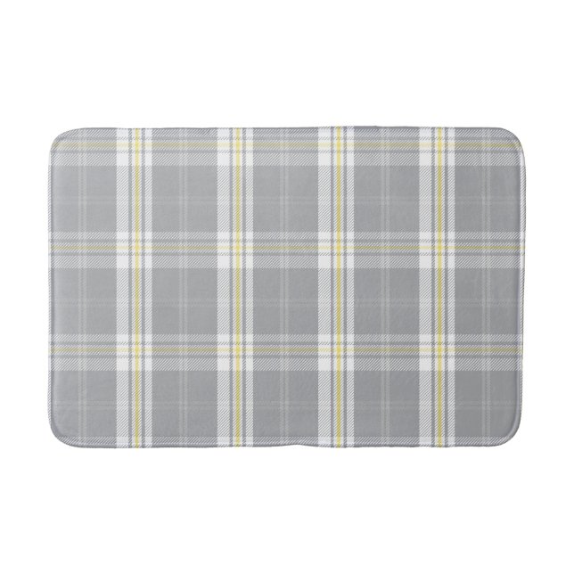 Aloha Patchwork Hawaiian Tropical Karo - Neutral Badematte (Vorderseite)
