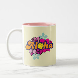 Aloha Pickleball Zweifarbige Tasse