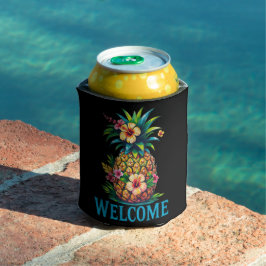 Aloha Pineaple Can Cooler House Party Geschenk Dosenkühler