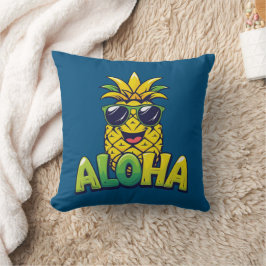 Aloha Pineaple Collection Aquamarines Keuchkissen Kissen
