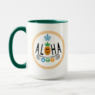 Aloha Pineaple Design - Combo-Tasse Tasse
