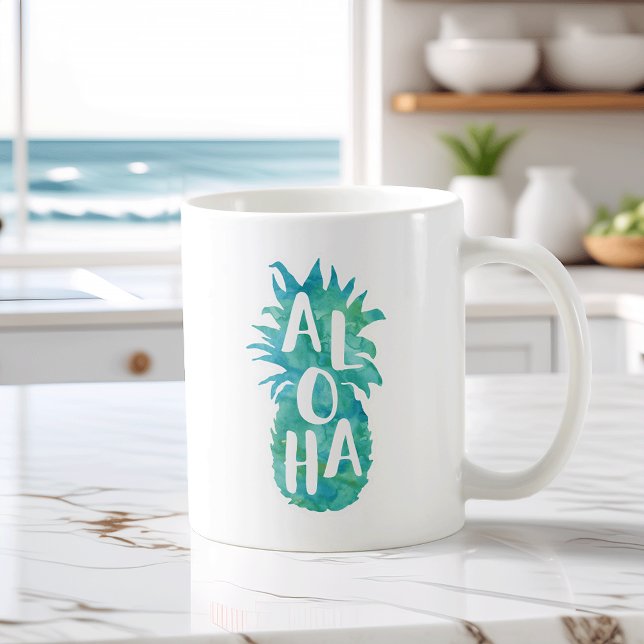 Aloha Pineaple Kaffeetasse (Von Creator hochgeladen)