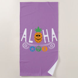 Aloha Pineappdesign - Strandtuch