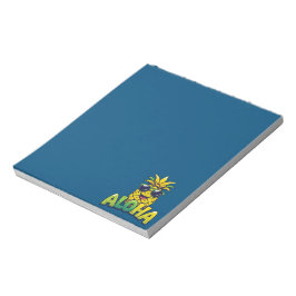 Aloha Pineapple Collection Aquamarin Notepad Notizblock
