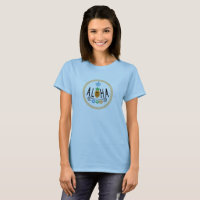 Aloha Pineapple Design - T-shirt de base pour femm