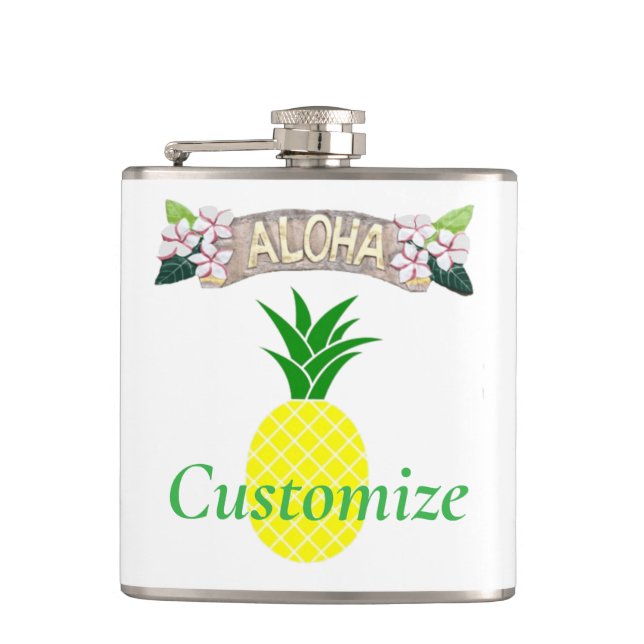 Aloha Pineapple Thunder_Cove Flachmann (Vorderseite)