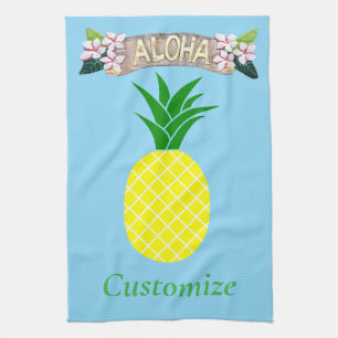 Aloha Pineapple Thunder_Cove Geschirrtuch