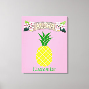 Aloha Pineapple Thunder_Cove Leinwanddruck