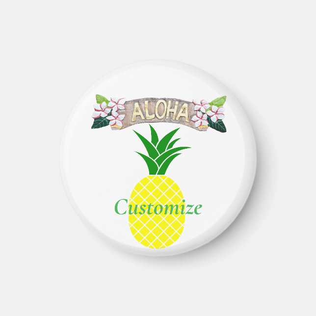 Aloha Pineapple Thunder_Cove Magnet (Vorne)