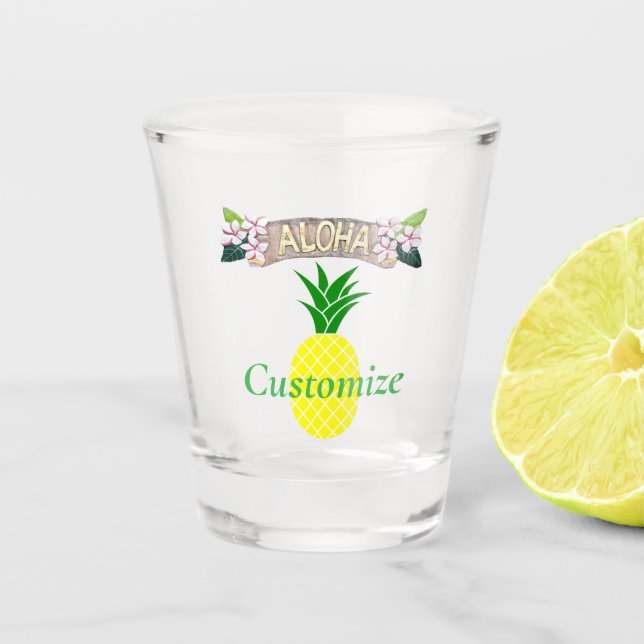 Aloha Pineapple Thunder_Cove Schnapsglas (Vorderseite)