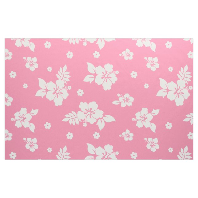 Aloha Pink Classic Hawaiian Seamless Pattern Stoff (Fat Quarter (45,7 x 55,9 cm))