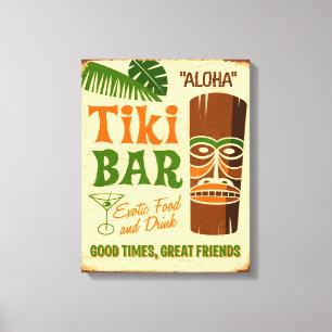 Aloha Plakat Leinwanddruck