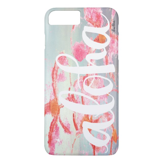 Aloha Plumeria iPhone Fall Case-Mate iPhone Hülle (Rückseite)