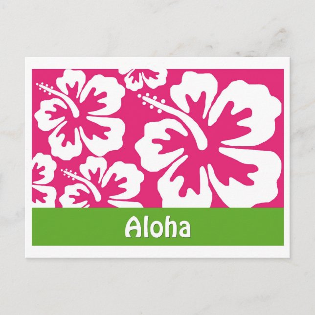 Aloha Postcard Postkarte (Vorderseite)