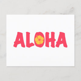 Aloha Postcard Postkarte