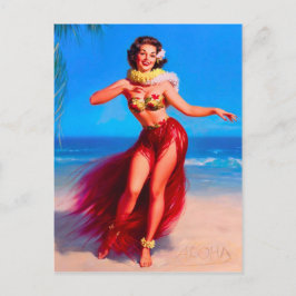 Aloha Postkarte