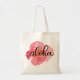 Aloha Pretty Abstract Floral Tote Bag Tragetasche