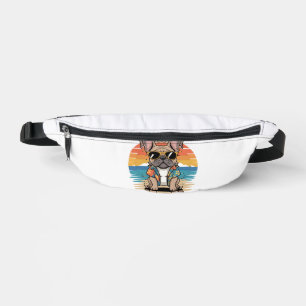Aloha Pup  Cooler Französischer Bulldogge Strand V Bauchtasche