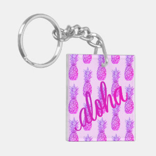 Aloha Purple Pineappy Carré Mini