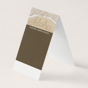 Aloha Sandwort Visitenkarten