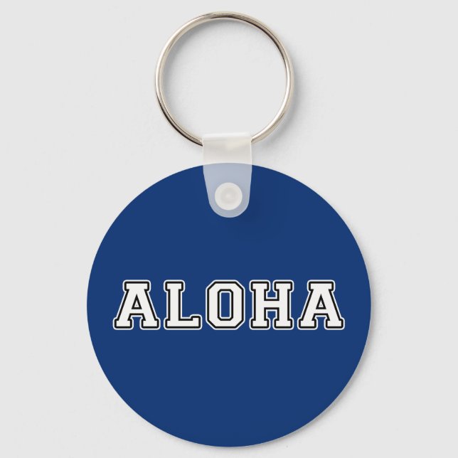 Aloha Schlüsselanhänger (Vorderseite)