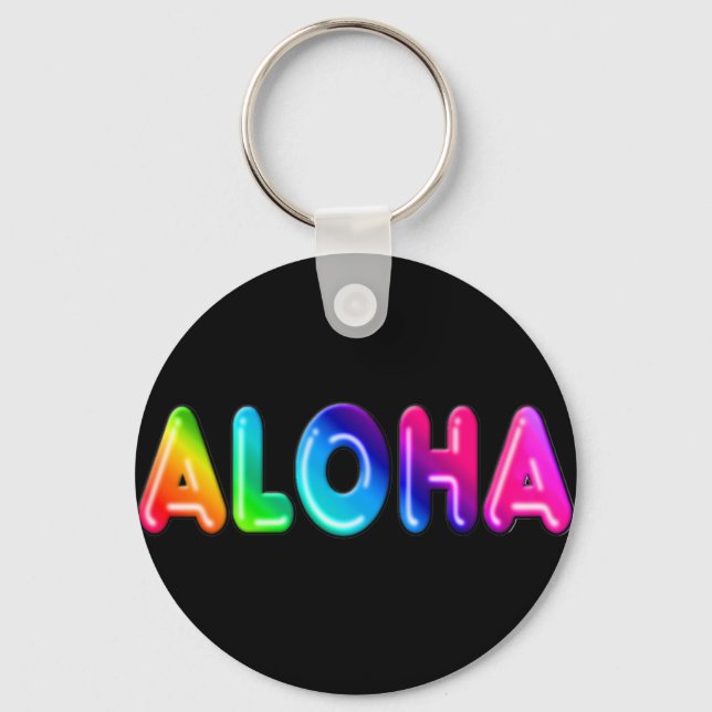 Aloha Schlüsselanhänger (Vorderseite)