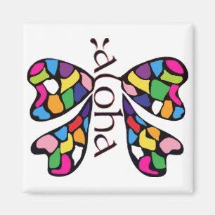 Aloha Schmetterlingsmagnet Magnet