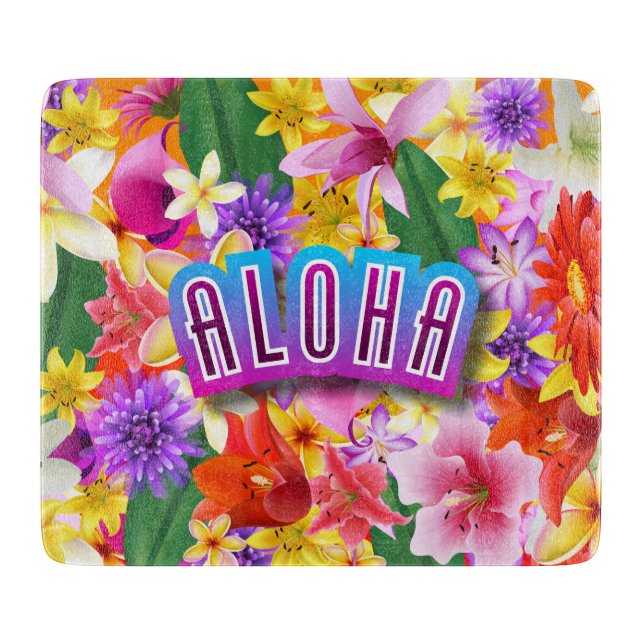 Aloha! Schneidebrett (Vorderseite)