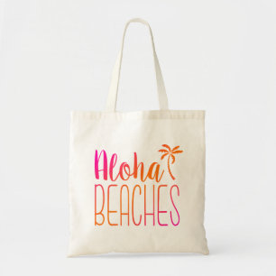 Aloha setzt   rosa und orange Taschen-Tasche auf Tragetasche