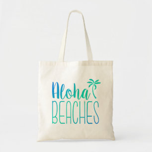 Aloha setzt   Türkis Ombre Taschen-Tasche auf den Tragetasche