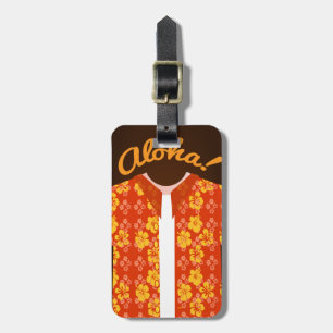 Aloha Shirt Tourist Tag Gepäckanhänger