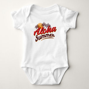 Aloha Sommer Baby Strampler